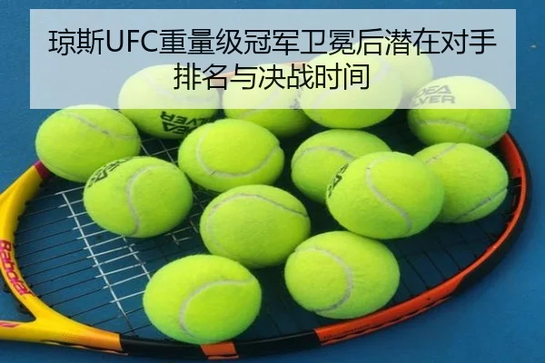 琼斯UFC重量级冠军卫冕后潜在对手排名与决战时间